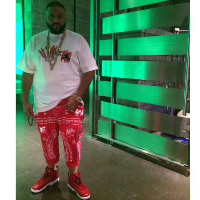 DJ Khaled wearing Air Jordan VI 6 History of Air Jordan