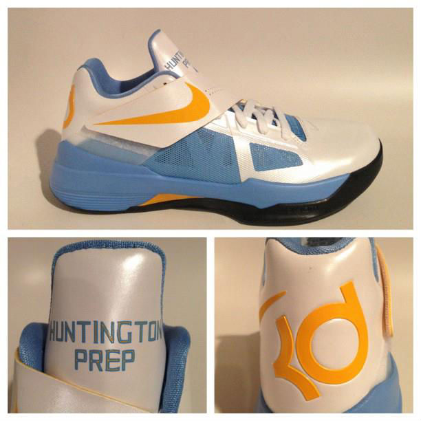 Nike Zoom KD IV Huntington Prep PE