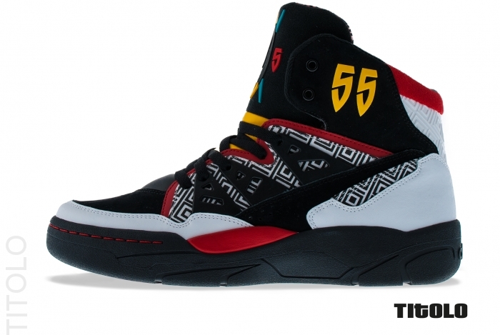 adidas Mutombo - Running White / Light Scarlet / Black | Sole Collector