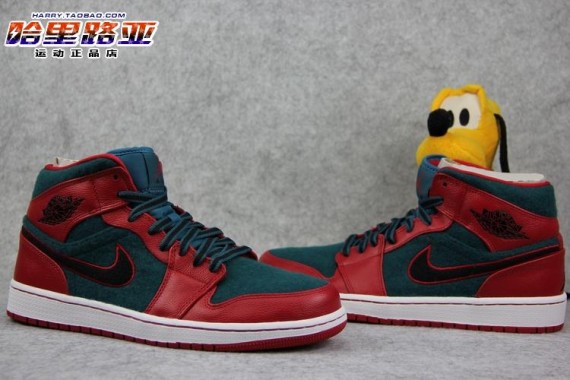 Air jordan 1 outlet mid gym red/black-dark sea