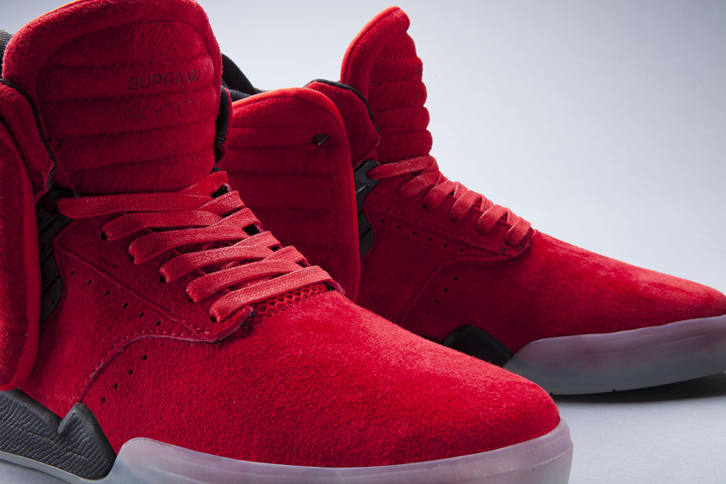 Wijden Ik denk dat ik ziek ben Tweede leerjaar Supra Skytop 4 'Red' | Sole Collector