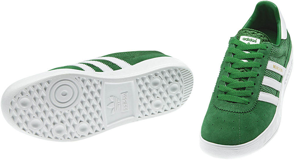 adidas Originals Munchen Leather Green V22775 (3)