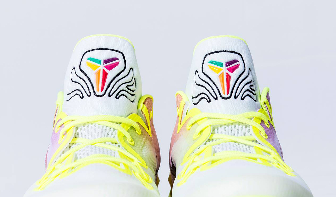 kobe bryant painted shoes