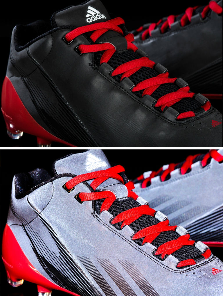 adidas adiZero Smoke Spotlight Cleats for Wisconsin vs. Nebraska (2)