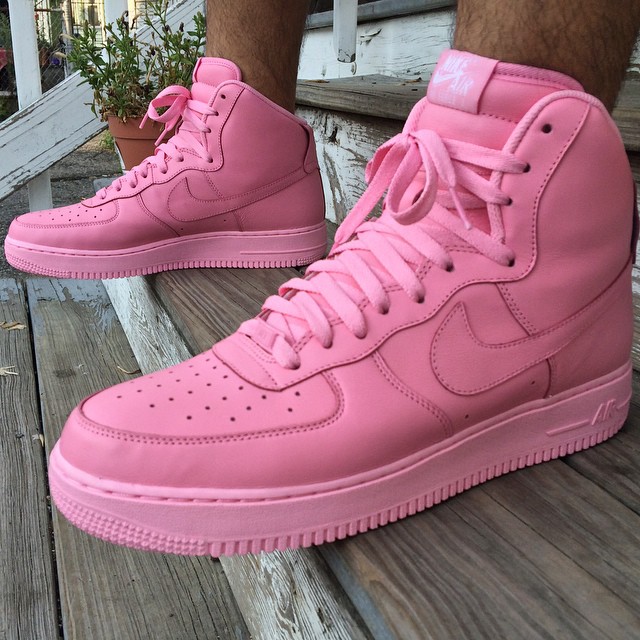 breast cancer awareness air force ones