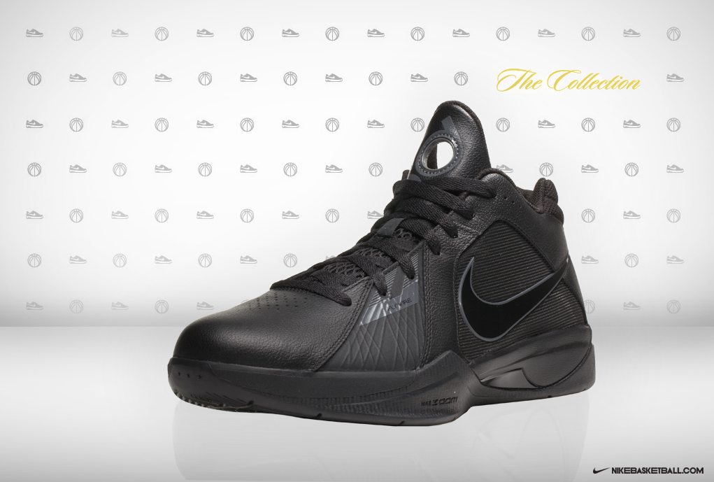 Nike Zoom KD III Black Black Dark Grey 417279-002