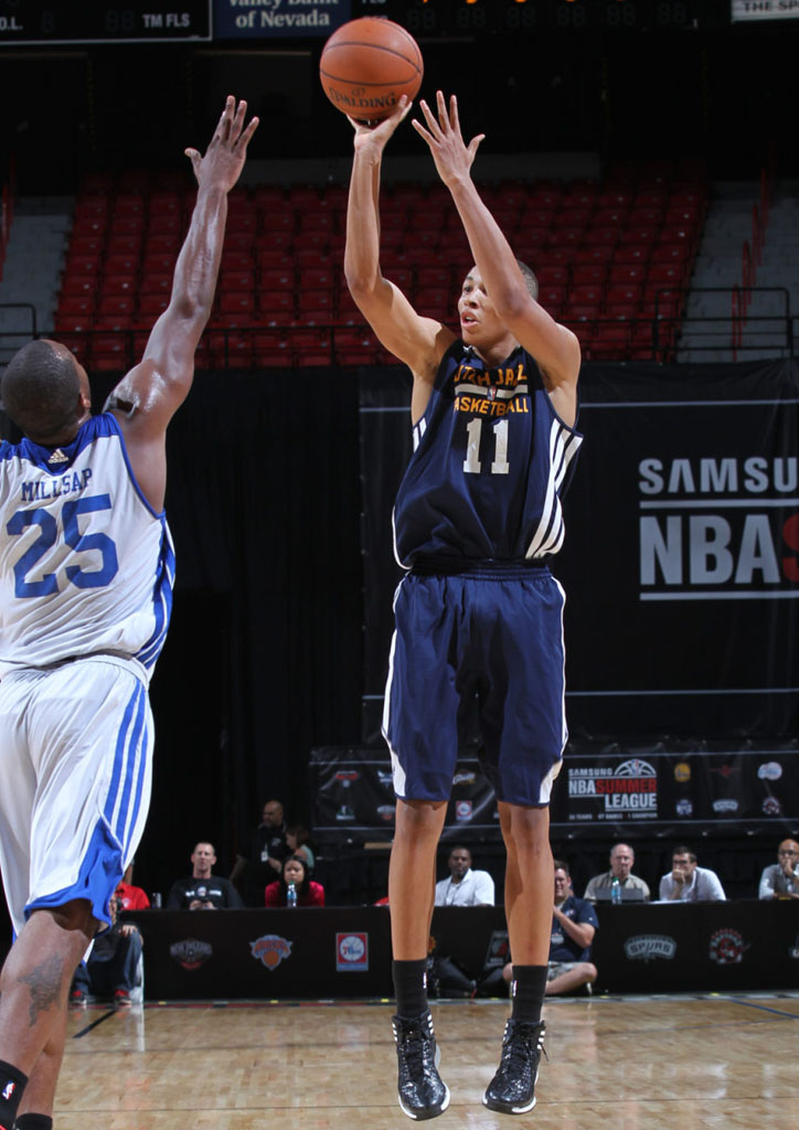 Dante Exum wearing adidas Crazy Fast 2