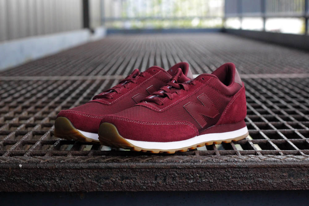 new balance 501 womens burgundy