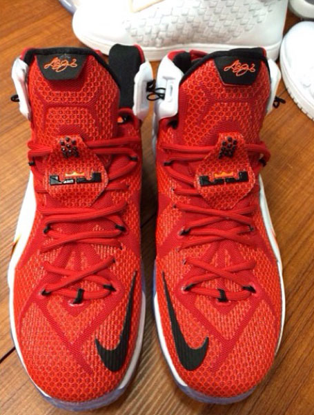 Nike LeBron XII 12 Red/White Lion Hart 684593-601 (4)