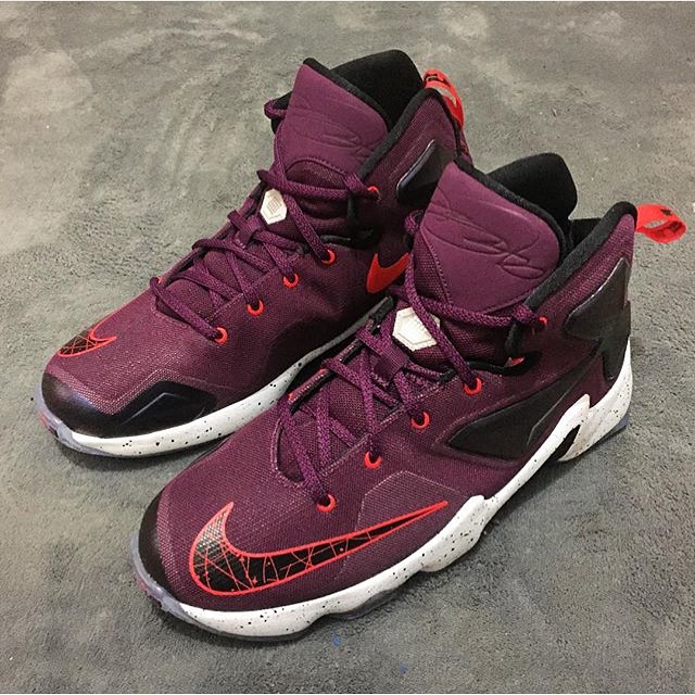 lebron 13 on feet