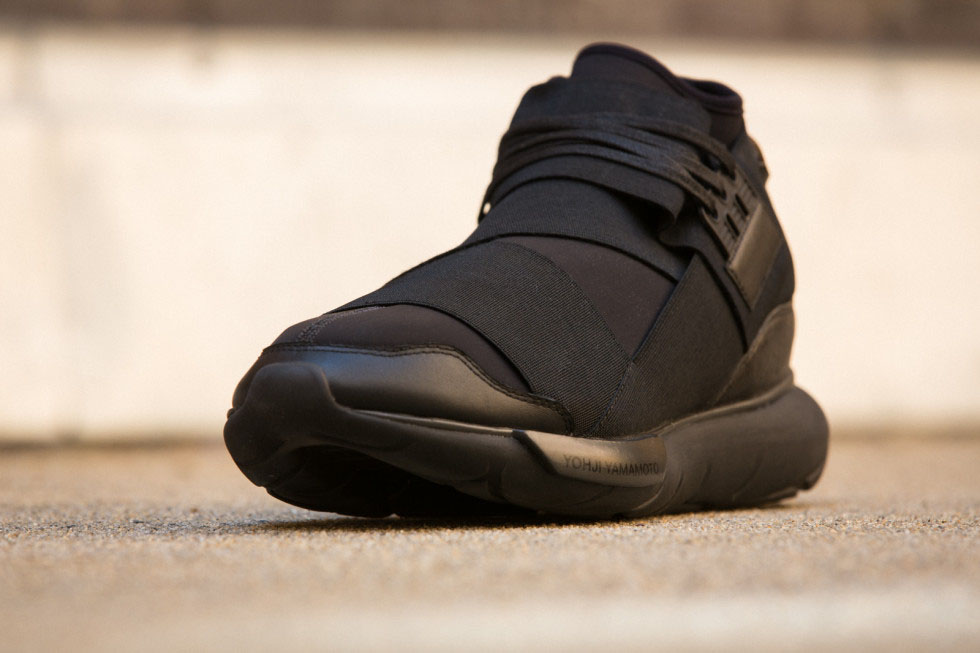 adidas Y-3 Qasa High in All Black 