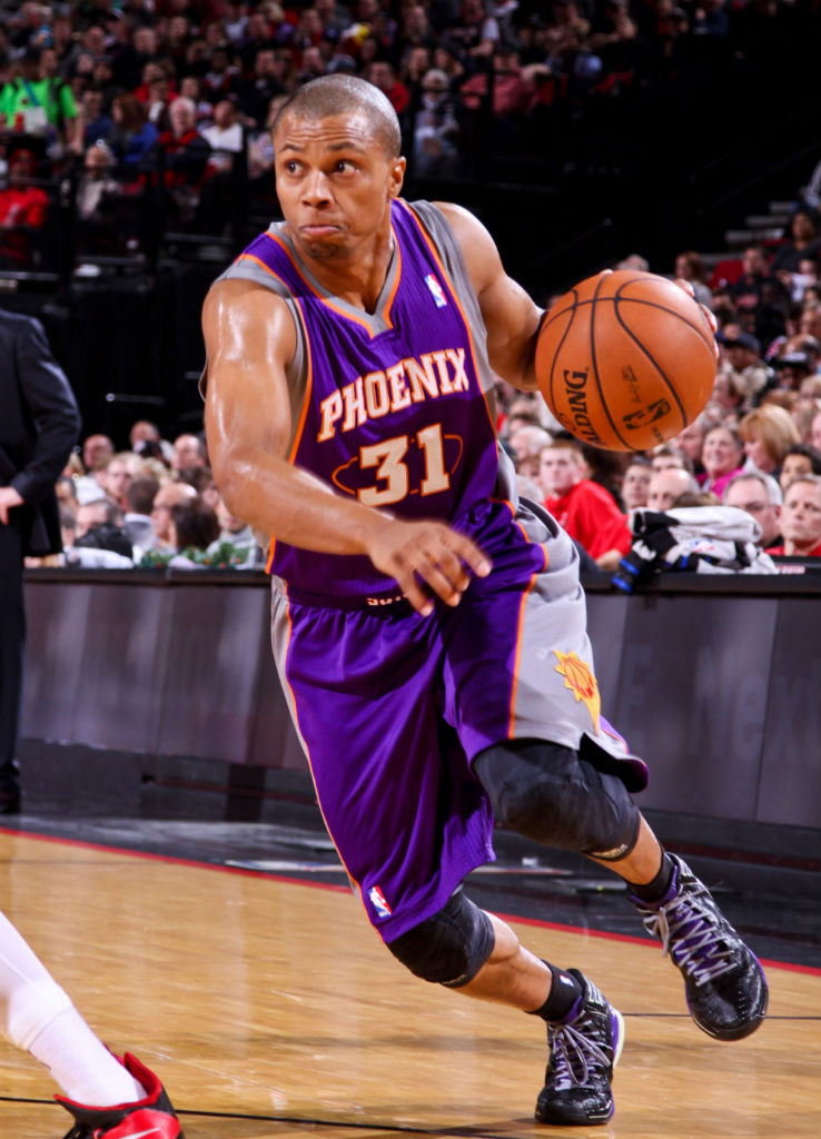 Sebastian Telfair wearing adidas adizero Crazy Light 2 Nightmare