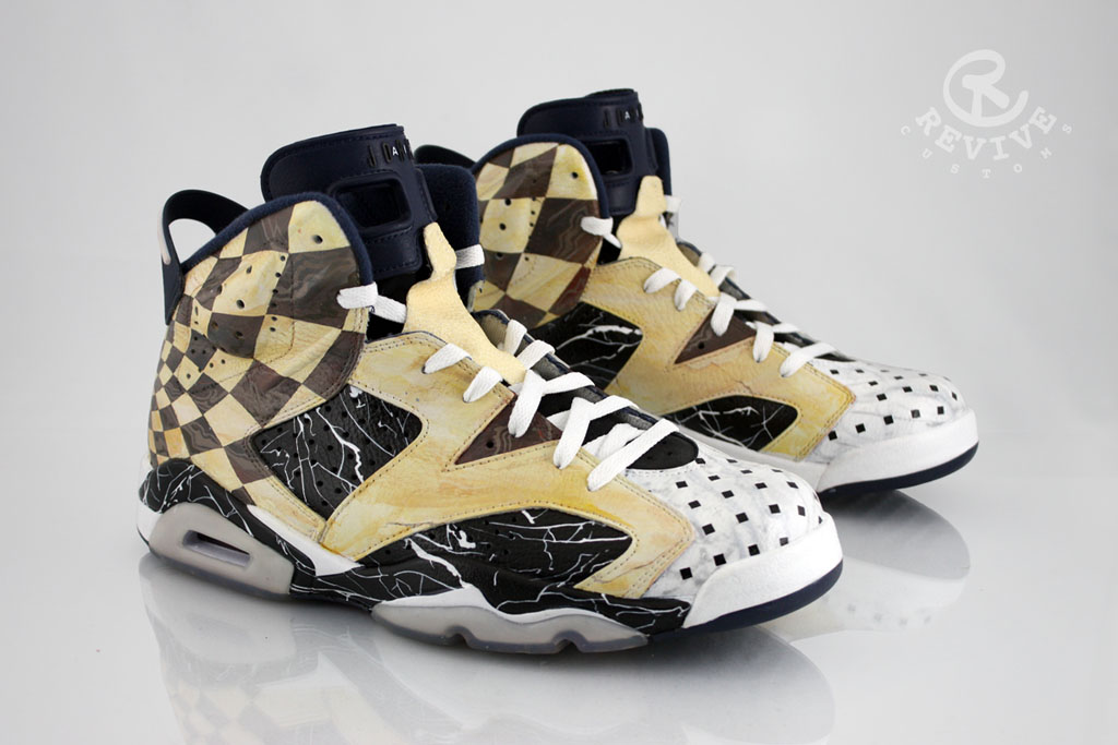 Air Jordan 6 'Marble Floor' by Revive Customs (2)