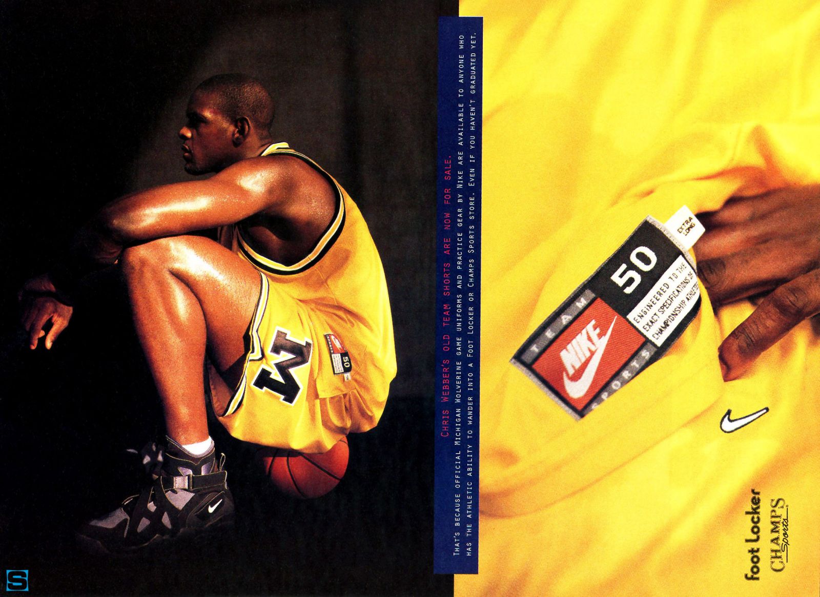 Vintage Ad Special Feature: Nike Team Sports with Michael, Alonzo, Chris and | Sole