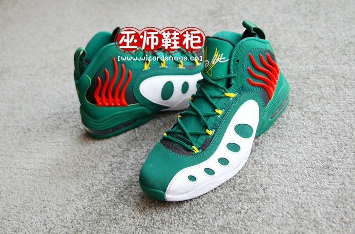 nike sonic flight green