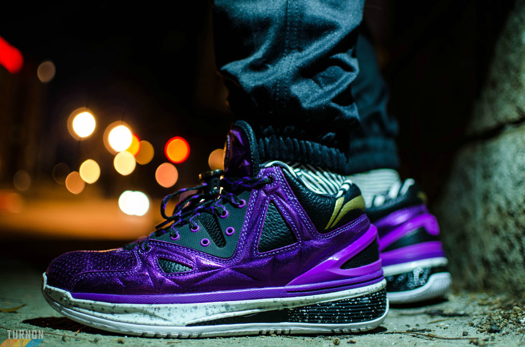 turnon in the 'Royal Flush' Li-Ning Way of Wade 2 Encore