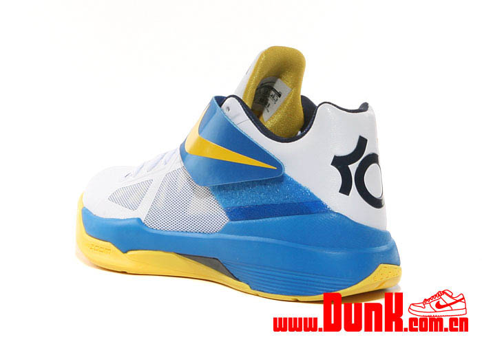 Nike Zoom KD IV White Tour Yellow Photo Blue Navy 473679-102 (4)