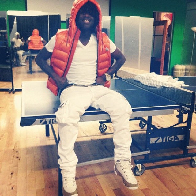 Chief Keef wearing Bin23 Air Jordan 9 Retro Premio