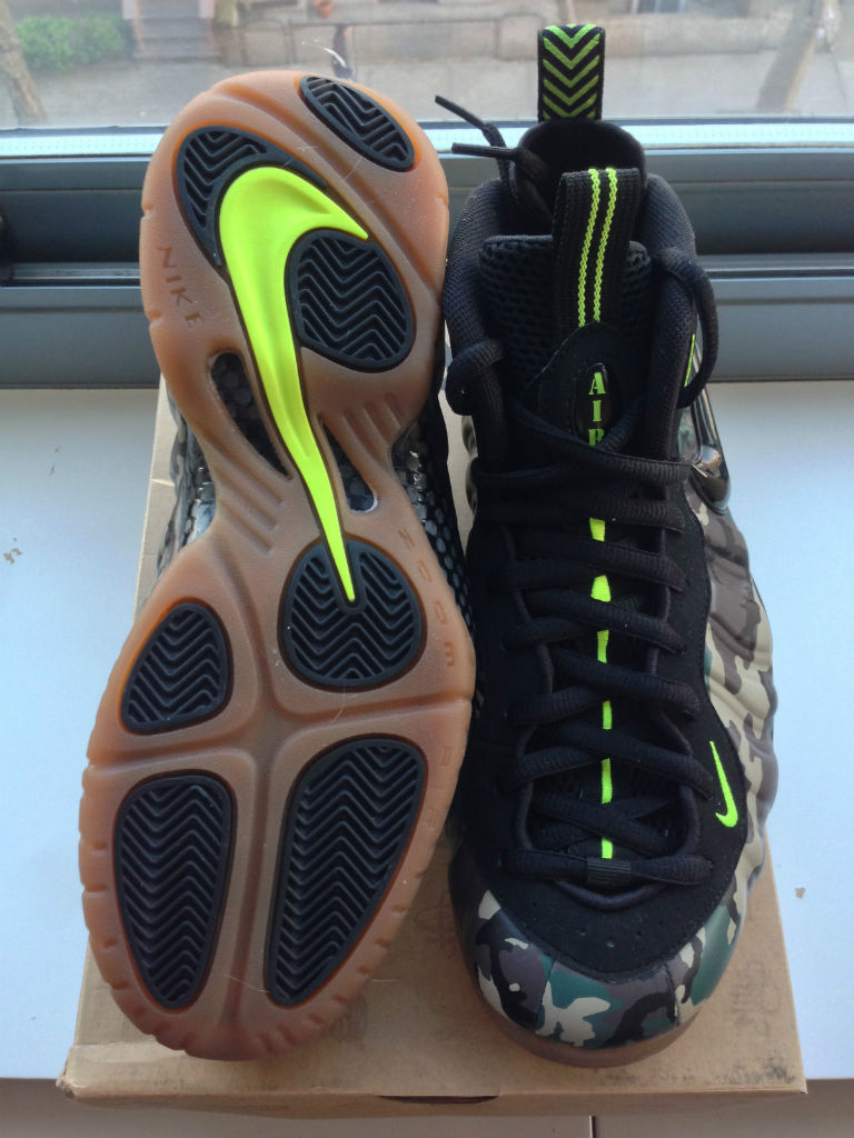 nike foamposite camo for sale