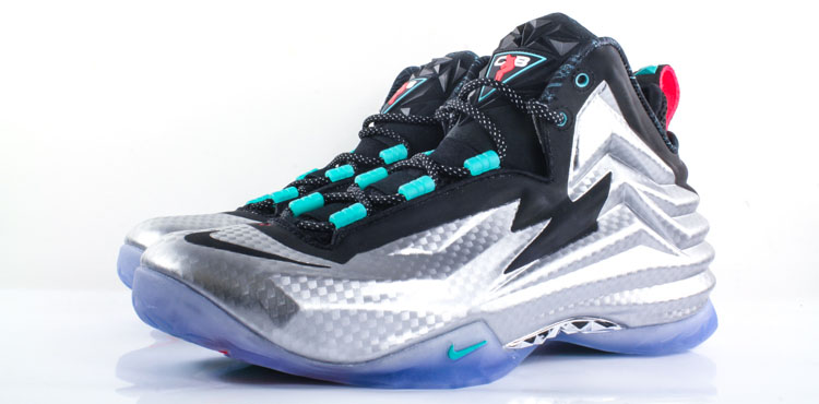 Nike Chuck Posite Metallic Silver/Black 684758-001 (2)