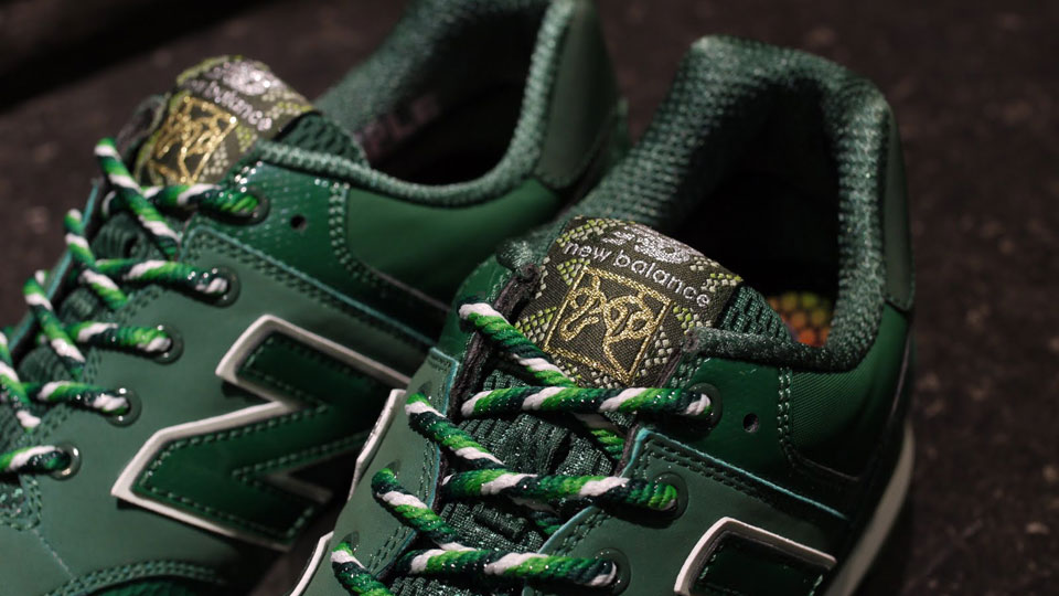 New Balance ML574 "Year of the Snake" - Green Sole