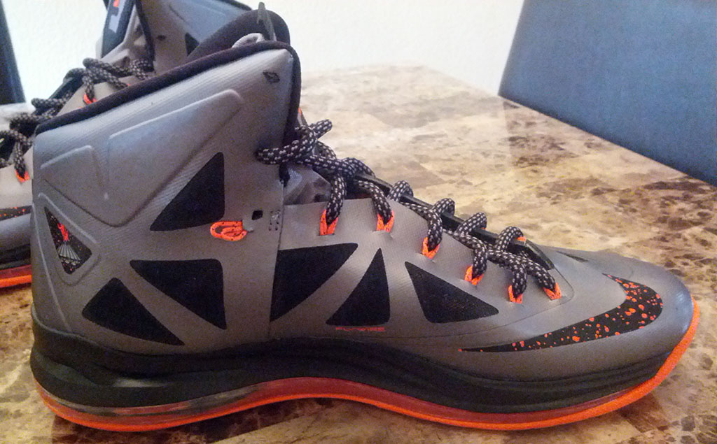 Nike LeBron X 10 Silver Black Orange Mango (4)