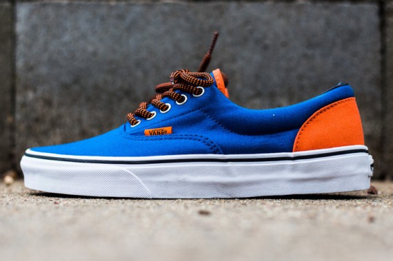 Orange and blue clearance vans