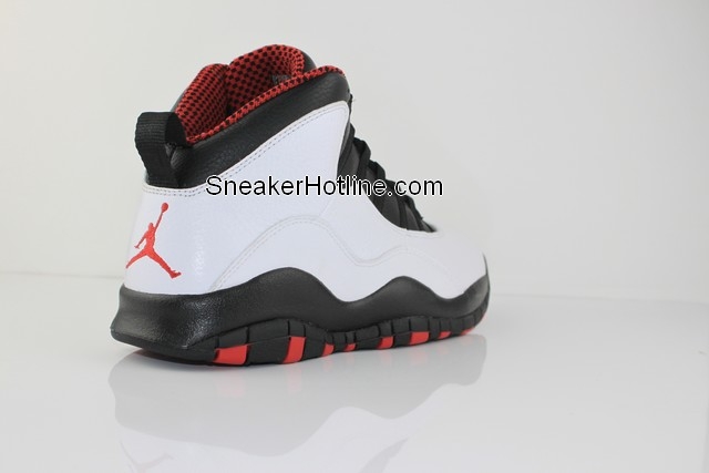 Air Jordan Retro 10 Chicago White Red Black 310805-100