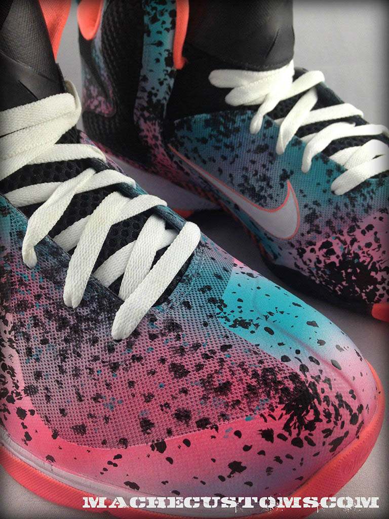 Nike LeBron 9 Miami Nights by Mache Custom Kicks (4)