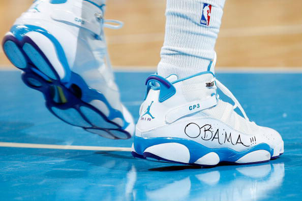 Flashback // Players Show Sneaker Support for President in | Complex