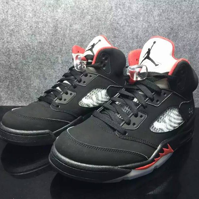 jordan 5s black