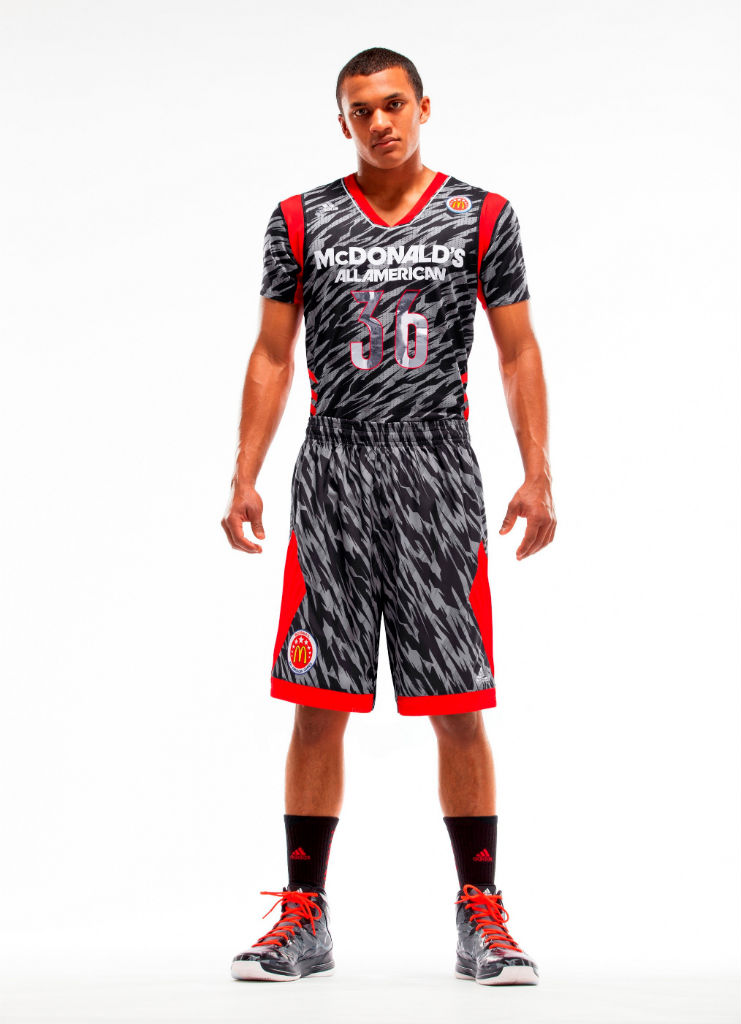 adidas McDonald's All-American Game Short Sleeve Uniform East (2)