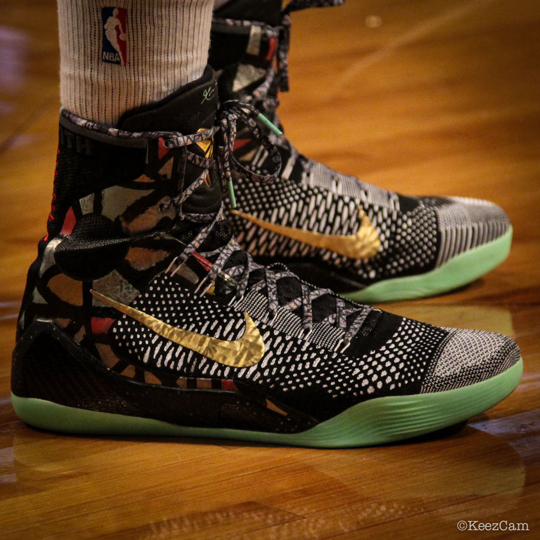 Derrick Williams wearing Nike Kobe 9 Elite NOLA Gumbo League (1)