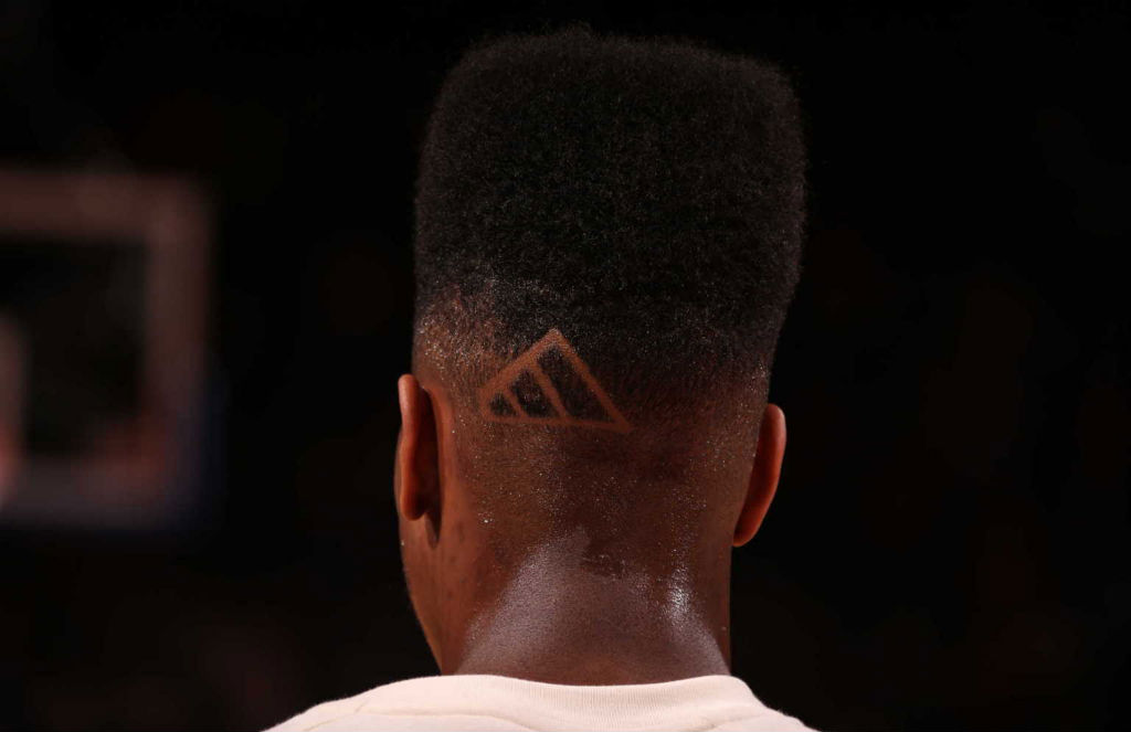 Iman Shumpert's adidas 3-Stripes Haircut