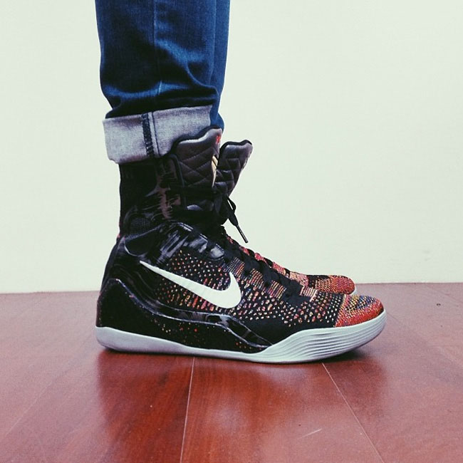 Kobe 9 elite store on feet