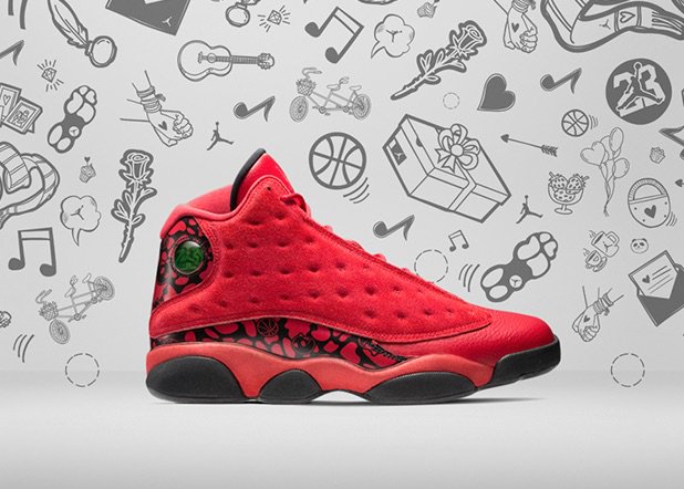 jordan 13 valentine's day