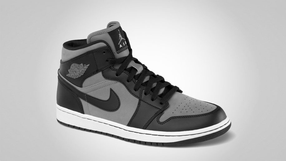 Air Jordan 1 Phat Cool Grey Black White 364770-023 (2)