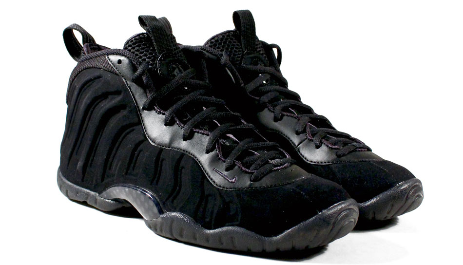 black foamposites grade school