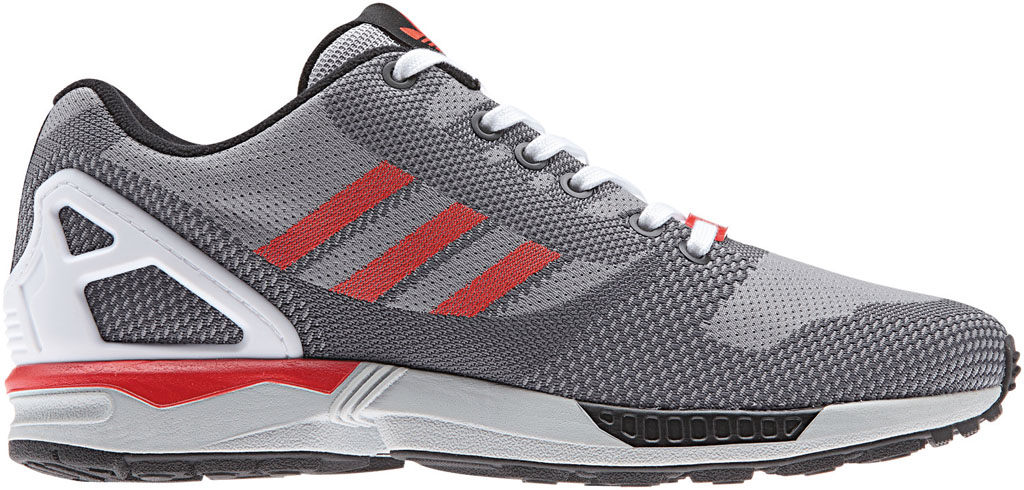 adidas ZX Flux 8000 Weave Pack Grey Red White (1)