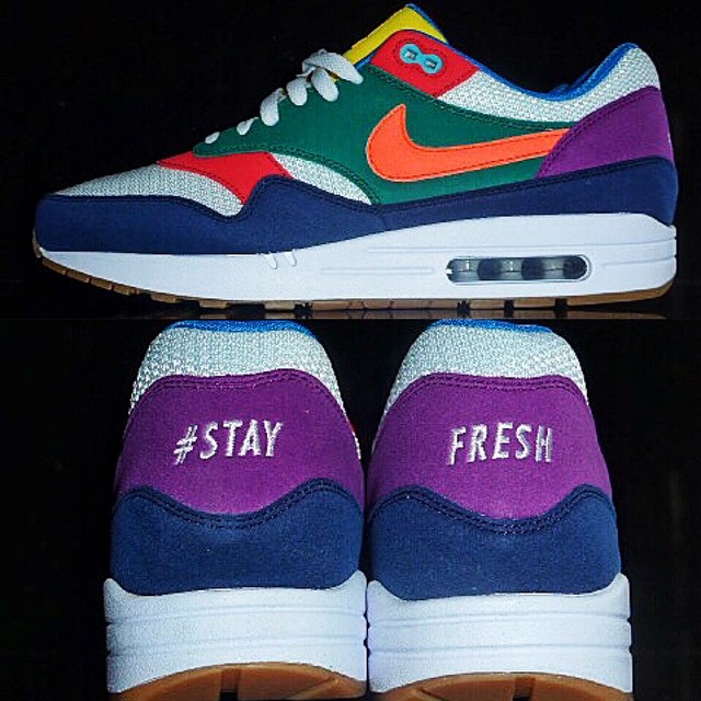 DJ Clark Kent Picks Up NIKEiD Air Max 1 Primary