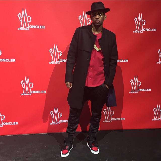 Fabolous wearing Ronnie Fieg x Buscemi 110MM Bred