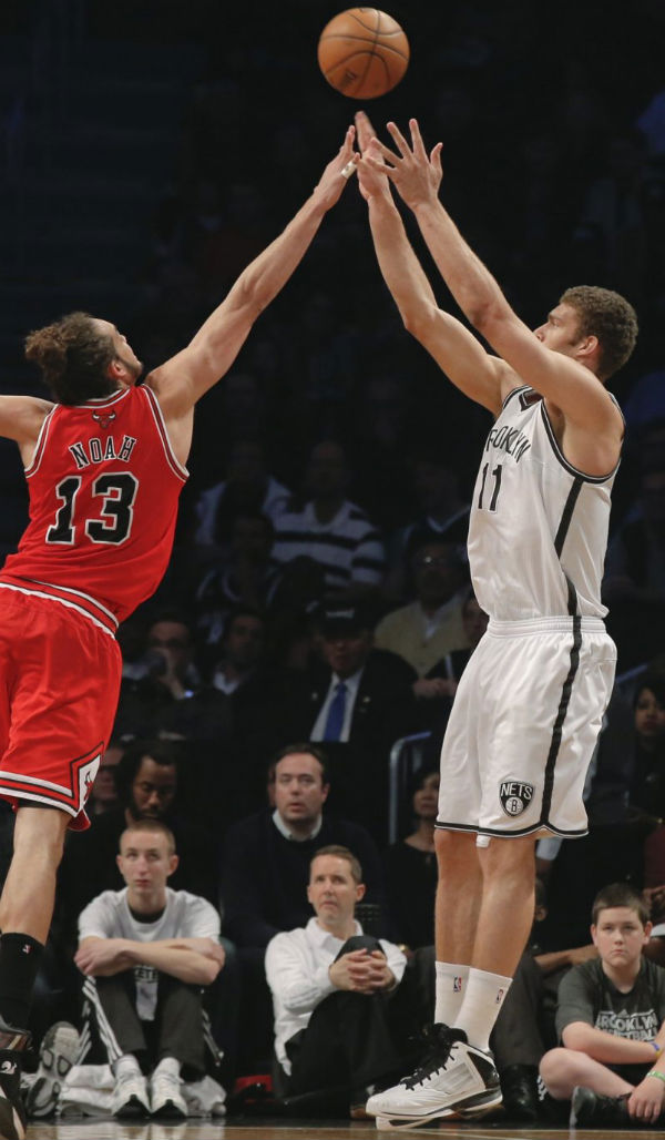 Brook Lopez wearing adidas adizero Ghost 2