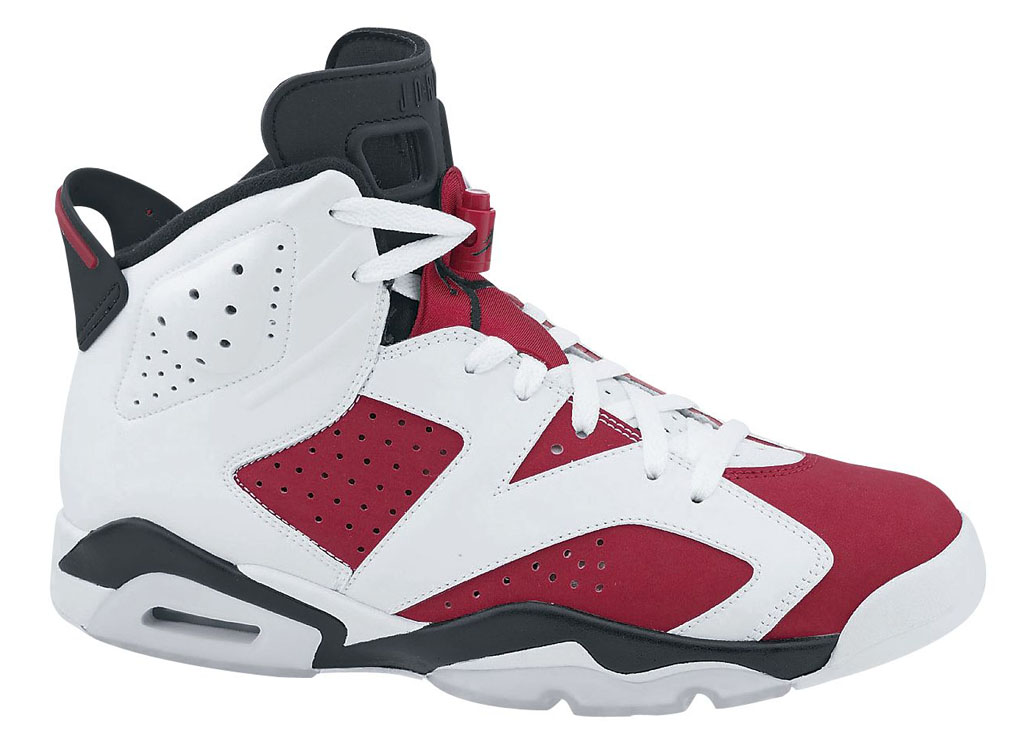 Air Jordan VI 6 Carmine Release Date 384664-160