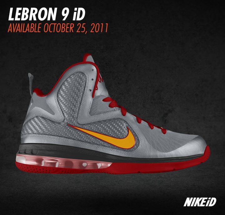 Nike LeBron 9 NIKEiD Mock-Ups