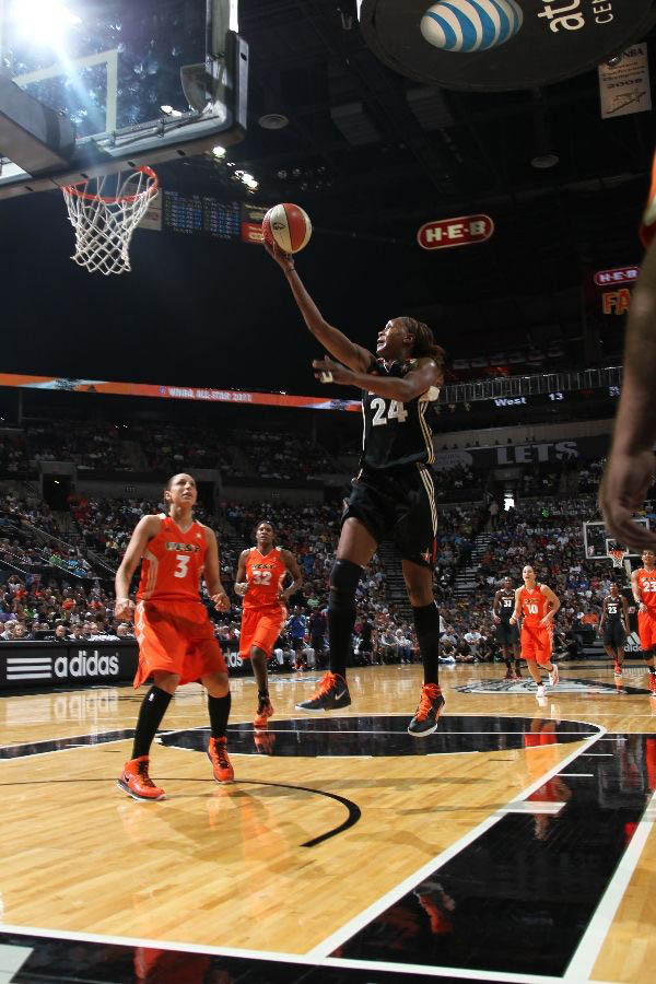Tamika Catchings wearing the Nike Zoom Hyperfuse 2011