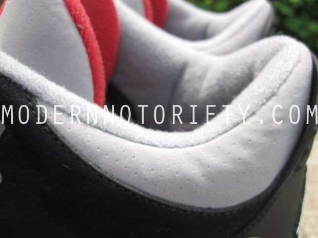 Air Jordan Retro 3 - Black Nubuck/Cement Grey-Varsity Red Sample