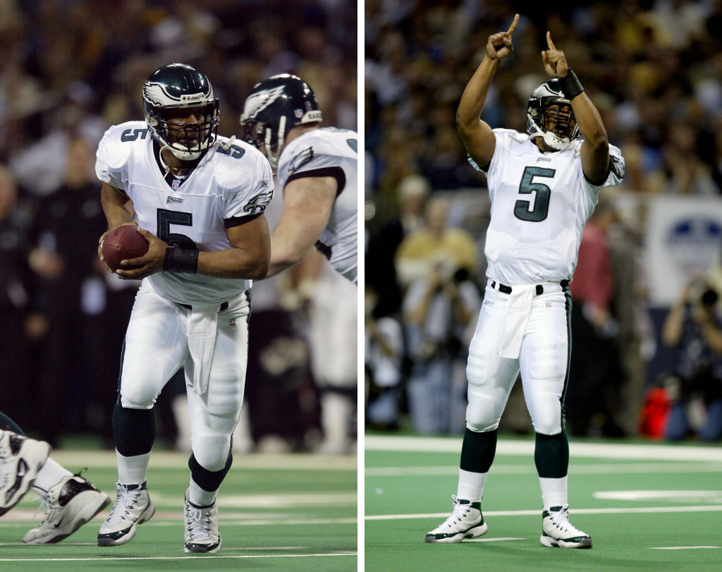 Donovan McNabb Wears Air Jordan 9 Turf 