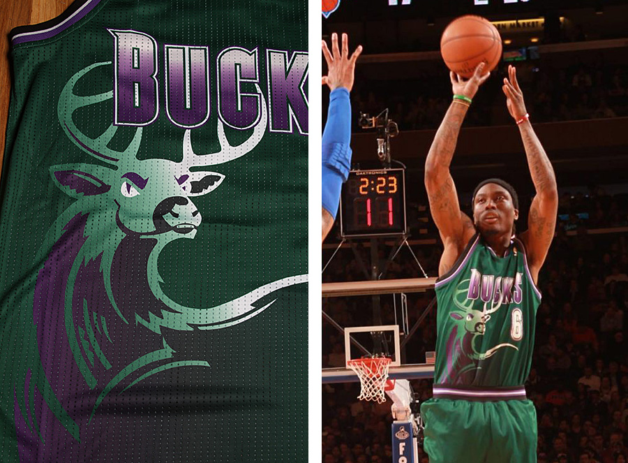 1996 bucks jersey