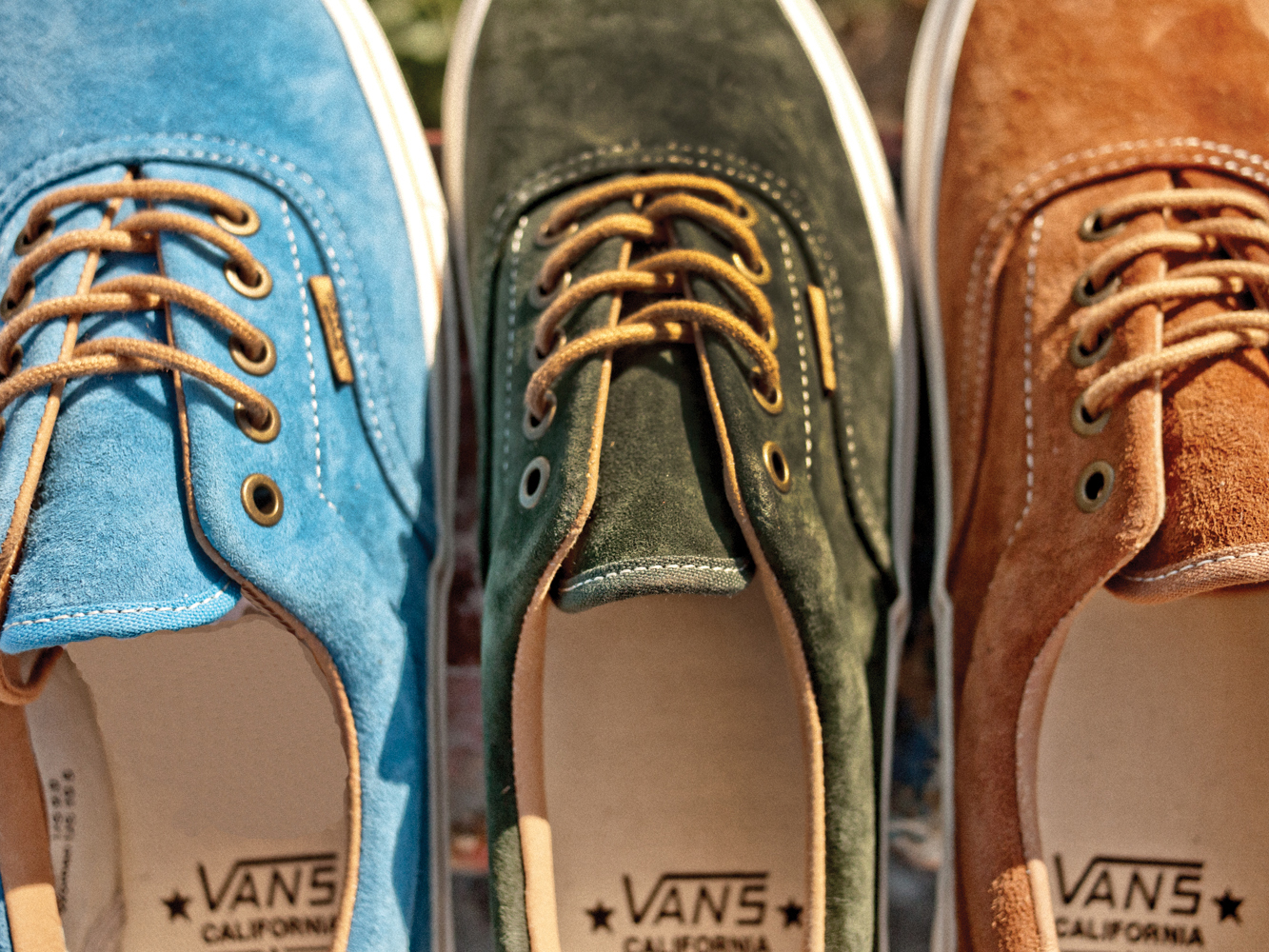 Vans California Collection Suedes Pack 