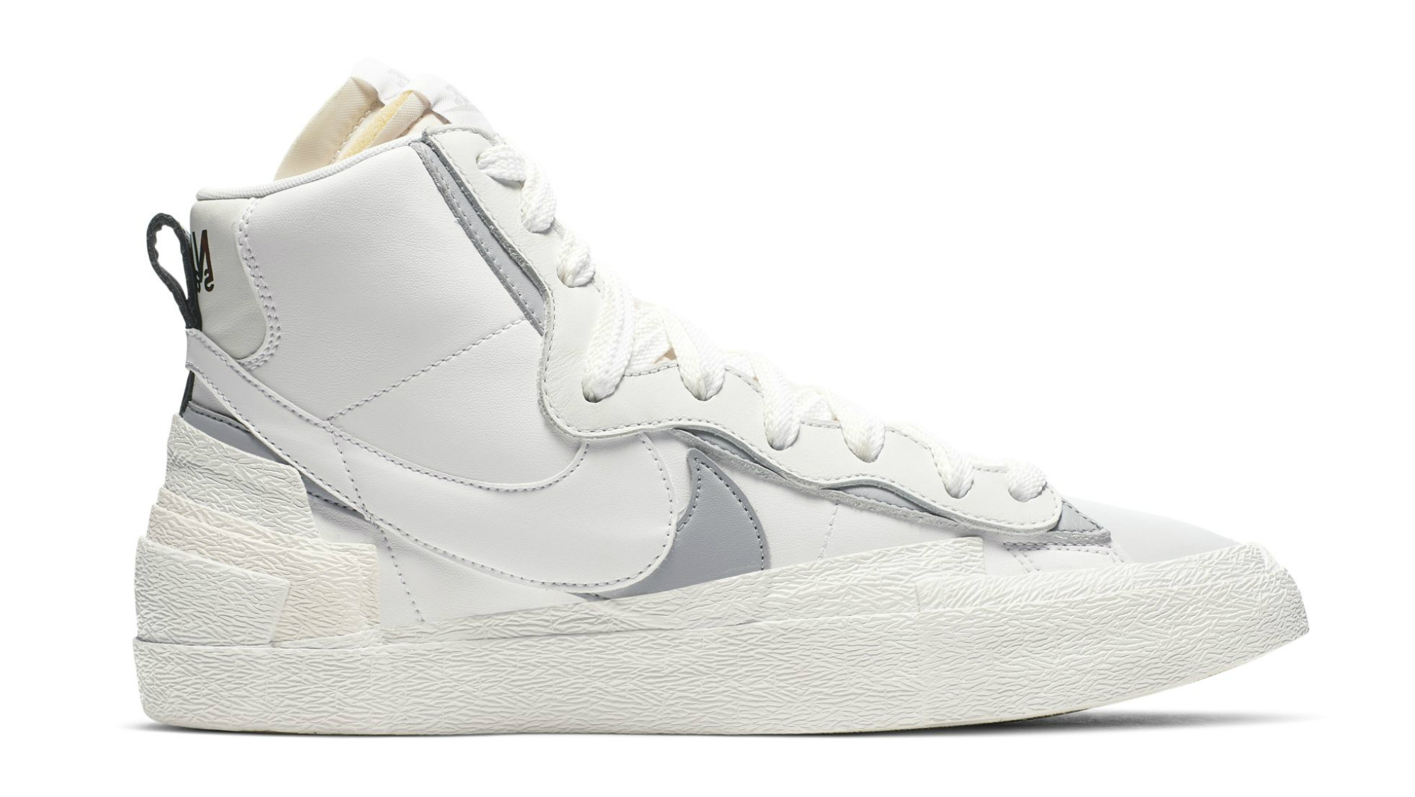 Sacai x Nike Blazer Mid Summit White/White-Wolf Grey-Black | Nike